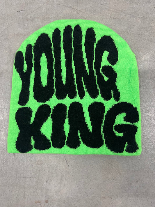 YK Beanie *Green & black*